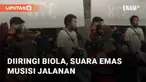 Dua orang musisi jalanan dengan suara yang indah viral di media sosial