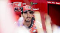 Pecco Bagnaia pada balapan MotoGP Austria 2025. (ERWIN SCHERIAU / APA / AFP)