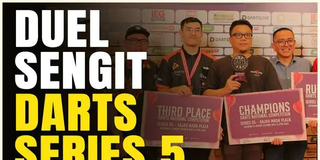 VIDEO: Benny Tandean Rajai Darts National Competition 2024 Series Kelima