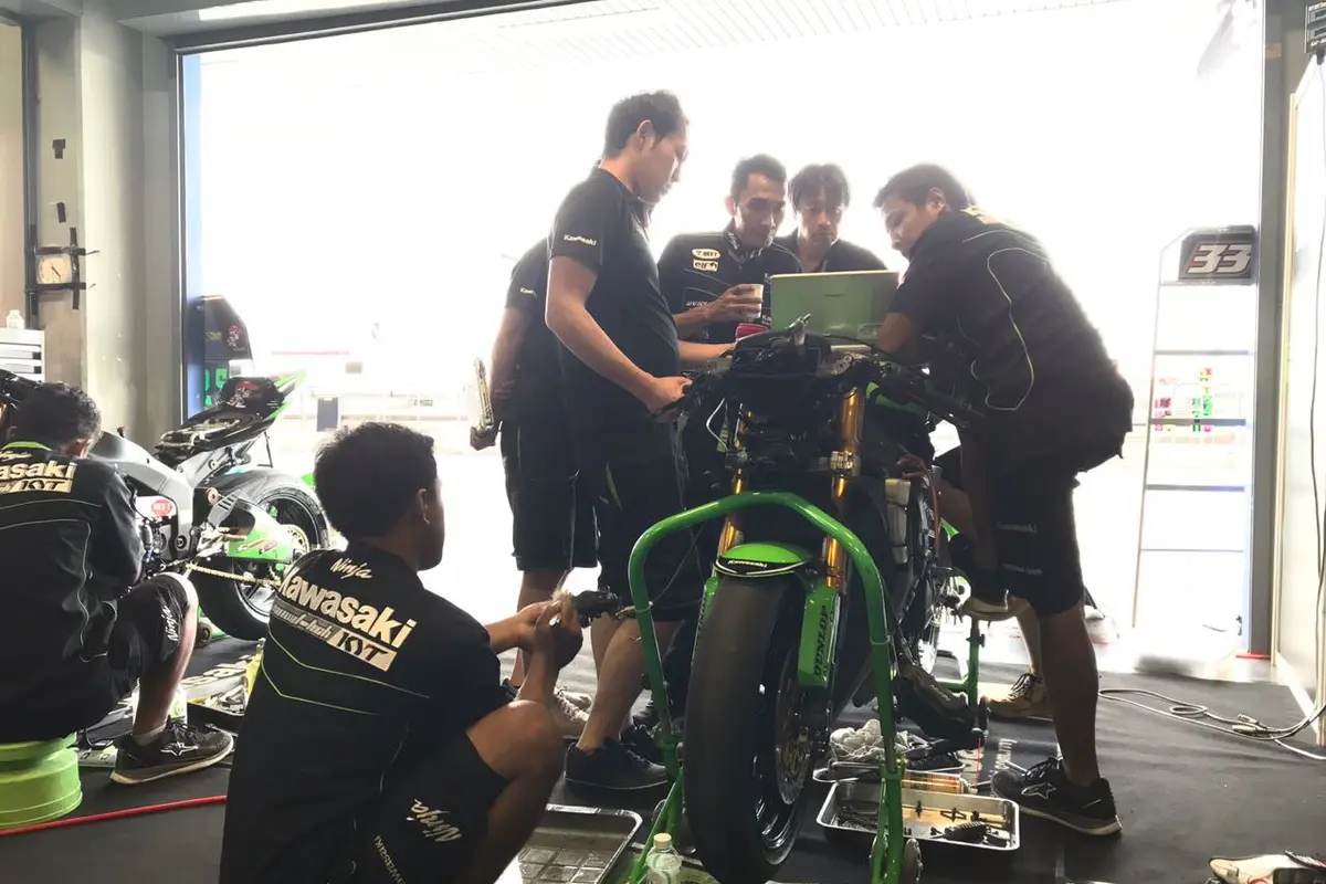 Manual Tech Kawasaki Racing, ARRC