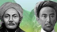 Pahlawan nasional, Kh Hasyim Asyari dan KH Ahmad Dahlan merupakan keturunan Rasulullah SAW dan Walisongo. (Foto: Muhammadiyah.or.id)
