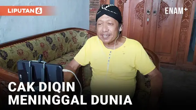 VIDEO: Penyanyi Campur Sari Legendaris Cak Diqin Meninggal Dunia