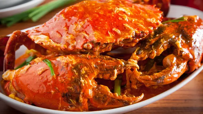 Rajungan asam manis khas Nusantara dengan saus kental yang memadukan rasa segar, manis, dan pedas