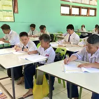 Siswa SMP Muhammadiyah 2 Kalimantan Utara. (Foto: Istimewa)