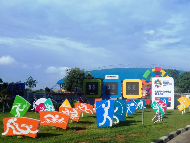 Venue Asian Games Di Palembang Jadi Pasar Ramadan Regional Liputan6 Com