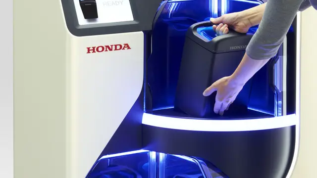 Honda Mobile Power Pack Exchanger Concept