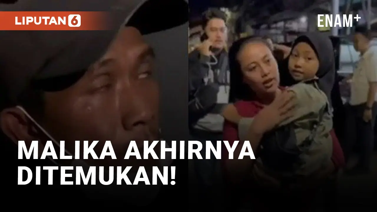 Detik-detik Penculik Malika Diringkus Polisi