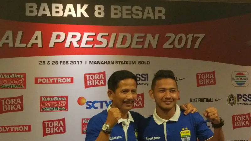 Pelatih Persib Bandung, Djadjang Nurdjaman (Liputan6.com/Ahmad Fawwaz)