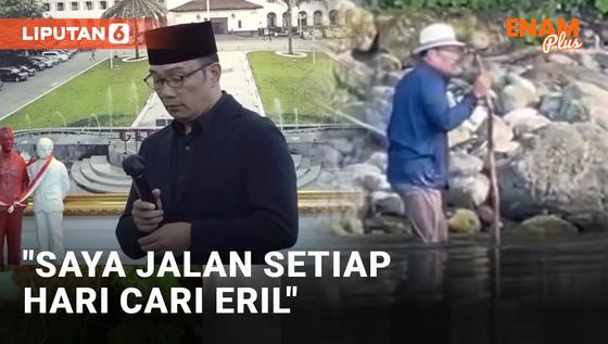 VIDEO: Ridwan Kamil: Setiap Hari Saya Susuri Sungai Aare Cari Eril