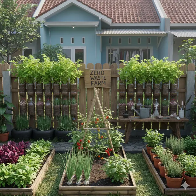 Model Kebun Sayur yang Bisa Tumpang Sari