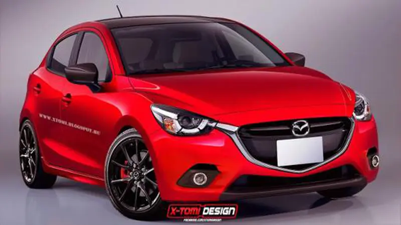 Tampilan Agresif Mazda2/Demio MPS