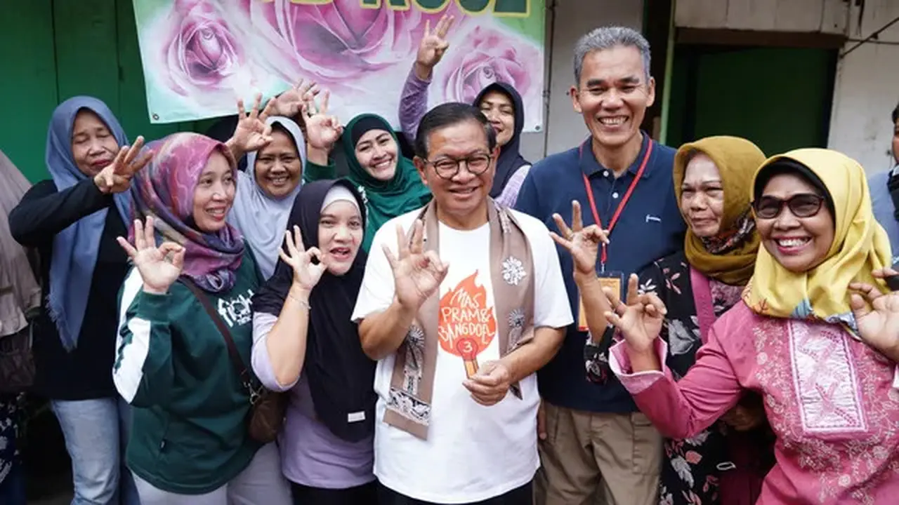 Cagub Mas Pram Sebut akan Berikan Dana Hibah Bagi Pedagang dan UMKM di Jakarta