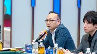 Direktur Negara Kawasan Asia-Pasifik Chery Automobile, Zang Guanhua dalam dialog bersama jurnalis di Anhui, China. (Liputan6.com/Winda Nelfira)