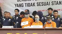 Polda Metro Jaya membongkar praktik stem cell ilegal yang dijalankan Dokter di Klinik Hubsch, Kemang Jakarta Selatan.