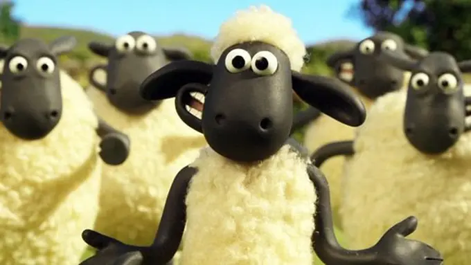 Kartun Shaun The Sheep/copyright Shaun The Sheep