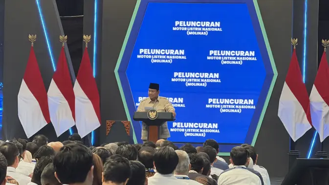 Prabowo Resmikan Molinas, Motor Listrik Nasional