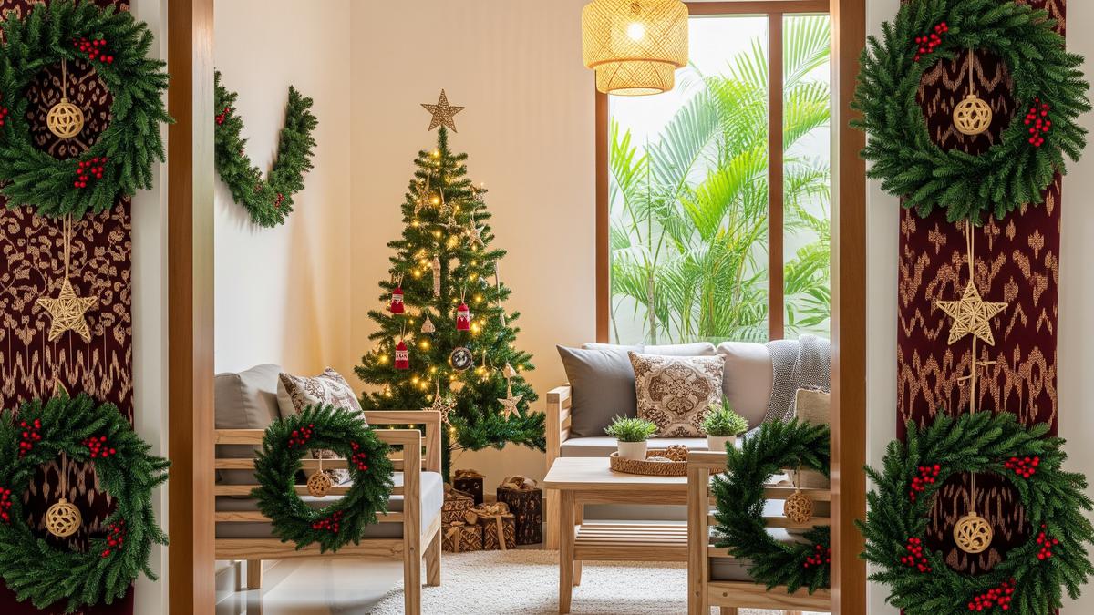 8 Tips Dekorasi Liburan Natal yang Bikin Ruangan Kecil Terasa Lega dan Meriah