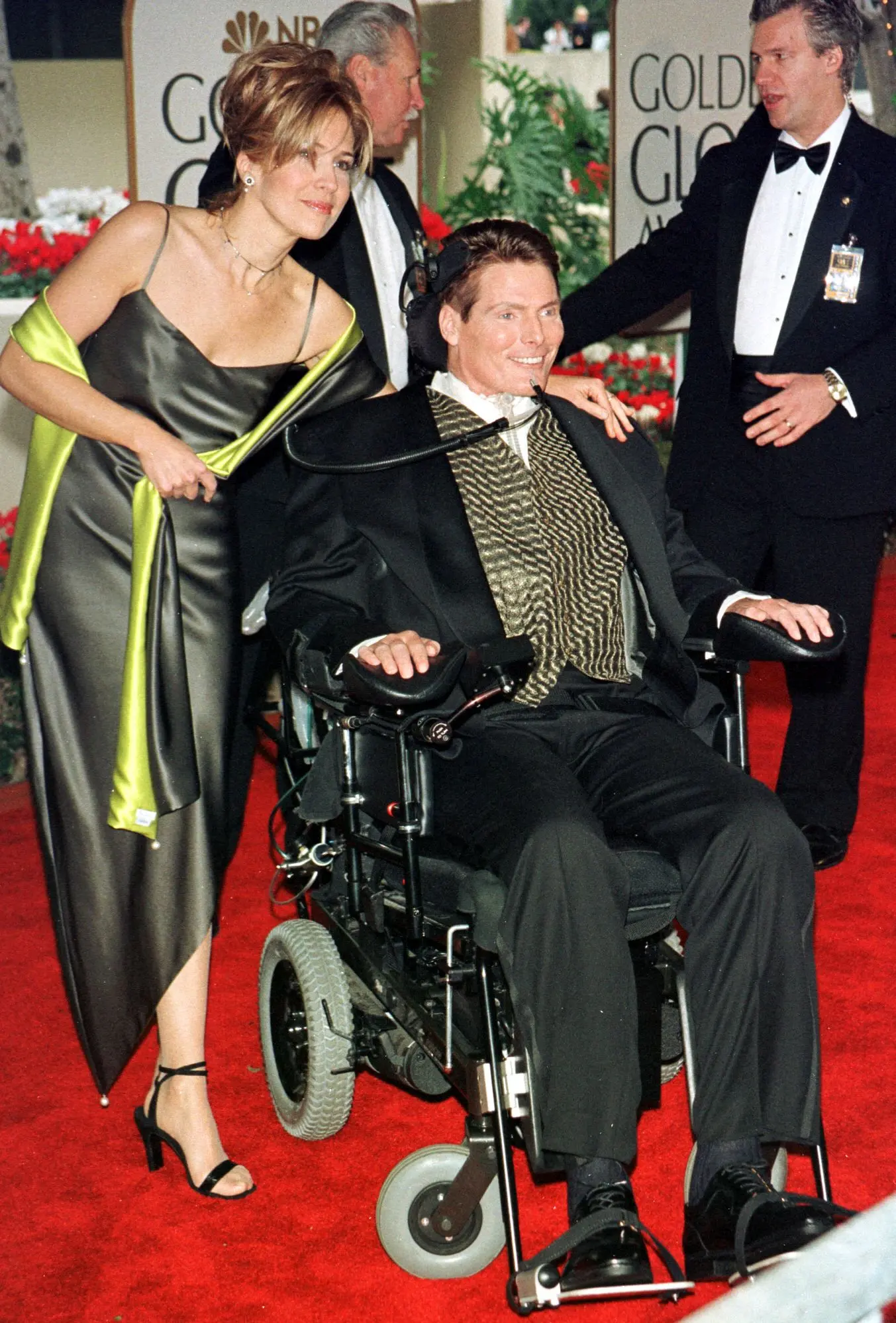 Dana Reeve dan Christopher Reeve. (AFP/VINCE BUCCI)