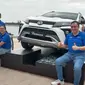 Daihatsu Terios Facelift resmi diluncurkan di Ancol, Jakarta Utara, Kamis (8/6/2023). (Liputan6.com/Jordy Rivaldo)