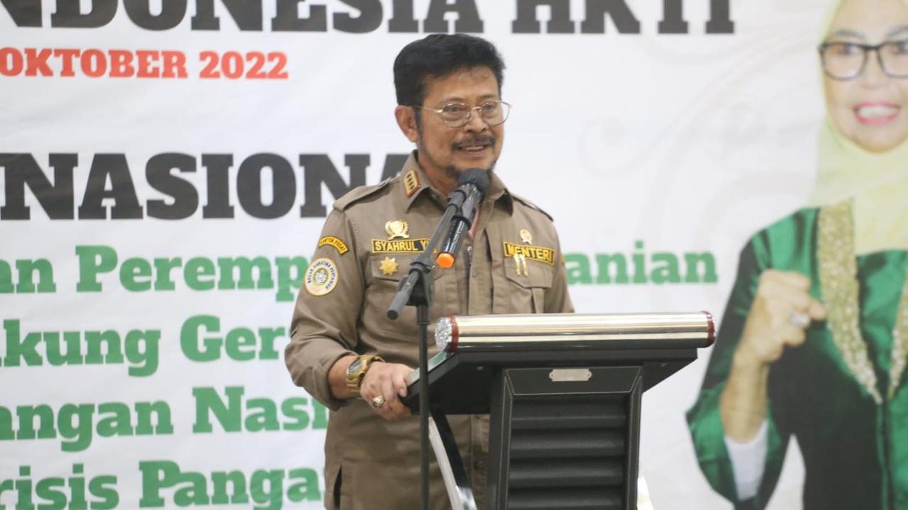 Tingkatkan Perekonomian Masyarakat, Mentan Ajak Wanita Tani Indonesia Jadi Pioner Pertanian