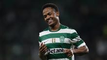 Aksi Geny Catamo bersama Sporting Lisbon di musim 2025/2026. (AFP/Felipe Amorim)