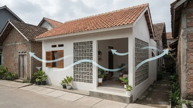 Cara Membuat Ventilasi Silang di Rumah Sederhana