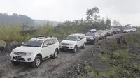 Komunitas pengguna kendaraan Mitsubishi Pajero Sport yang tergabung dalam Pajero Indonesia One (PI1) sukses menggelar Kopdarnas.