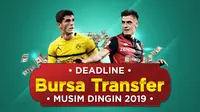 Deadline bursa transfer musim dingin 2019. (Bola.com/Dody Iryawan)