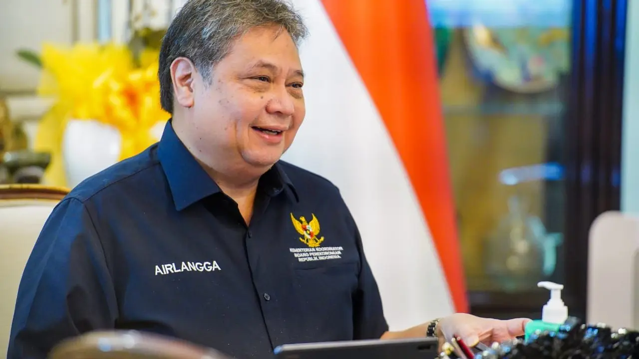 Menteri Koordinator Bidang Perekonomian Airlangga Hartarto