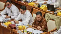 Foto 2: Dalam rapat tersebut, Menteri ESDM Arifin Tasrif membahas LKPP APBN Tahun Anggaran 2022. (Liputan6.com/Faizal Fanani)