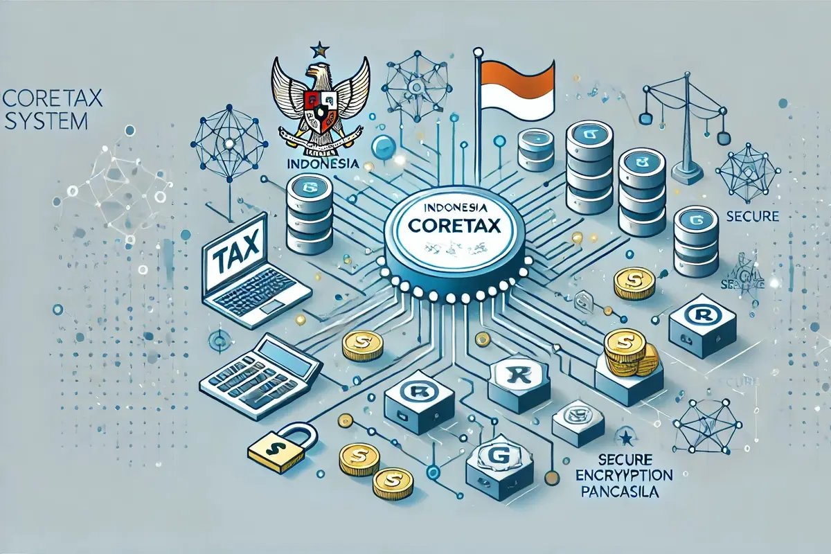 Ilustrasi coretax. (Foto By AI)
