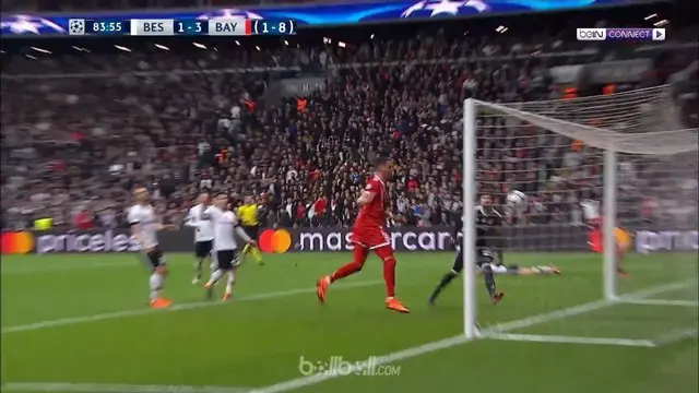 VIDEO: Bayern Munich Gempur Besiktas di Leg Kedua 3-1