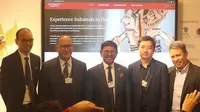 Menkominfo dalam diskusi semipanel Spotlight On Indonesia Unicorns and Digital Economy Advancement: The Big Picture di Davos, Swiss. foto: istimewa