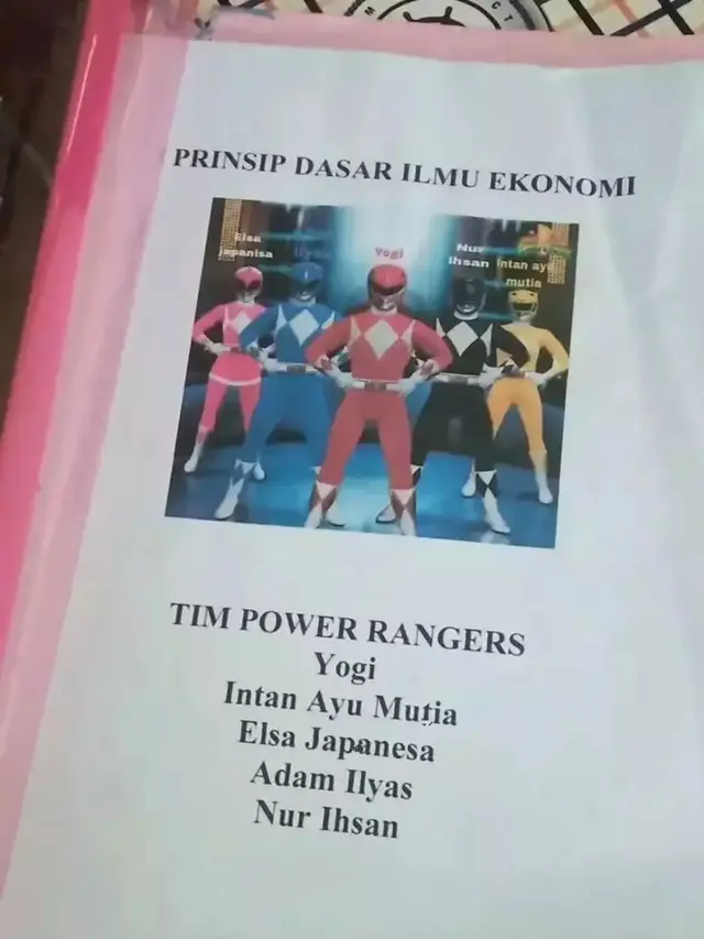 6 Potret Cover Tugas Makalah Nyeleneh, Mikir Keras Sebelum Baca Isinya