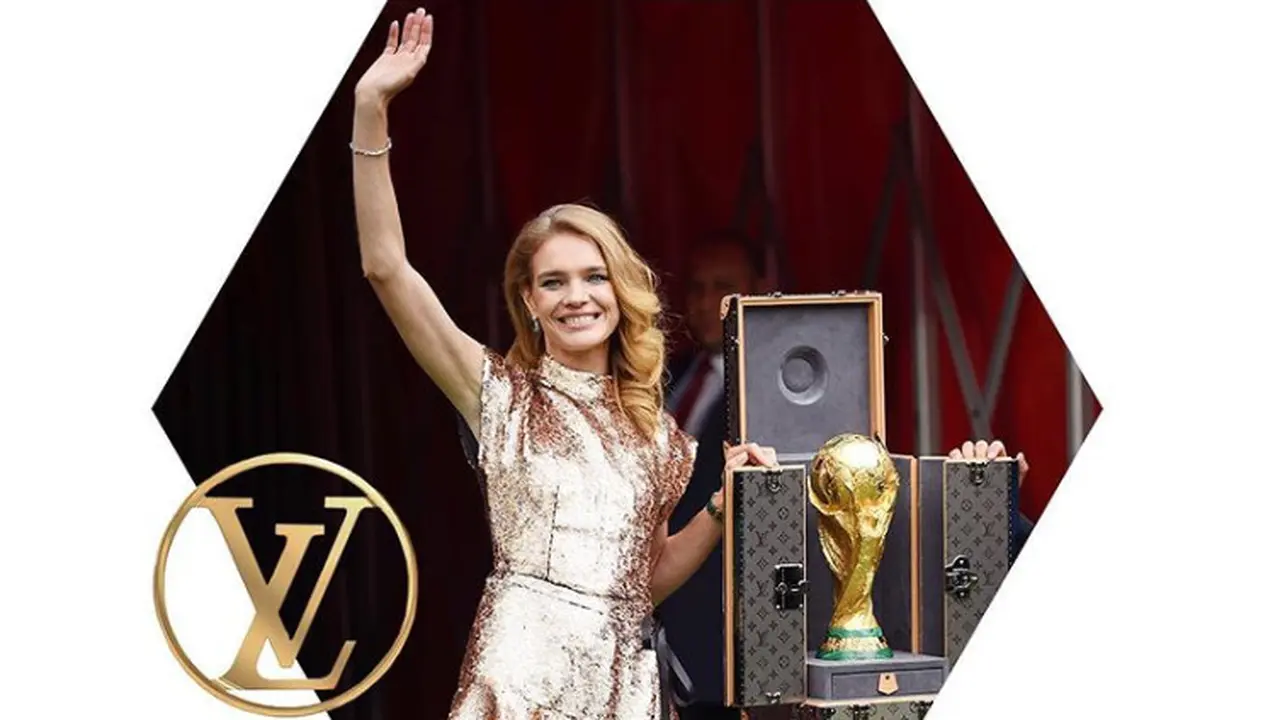 Koper Louis Vuitton untuk trofi Piala Dunia