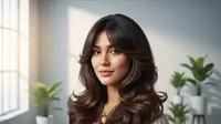 8 Model Rambut Panjang Layer untuk Rambut Bergelombang, Bikin Volume Alami dan Tampilan Lebih Modern