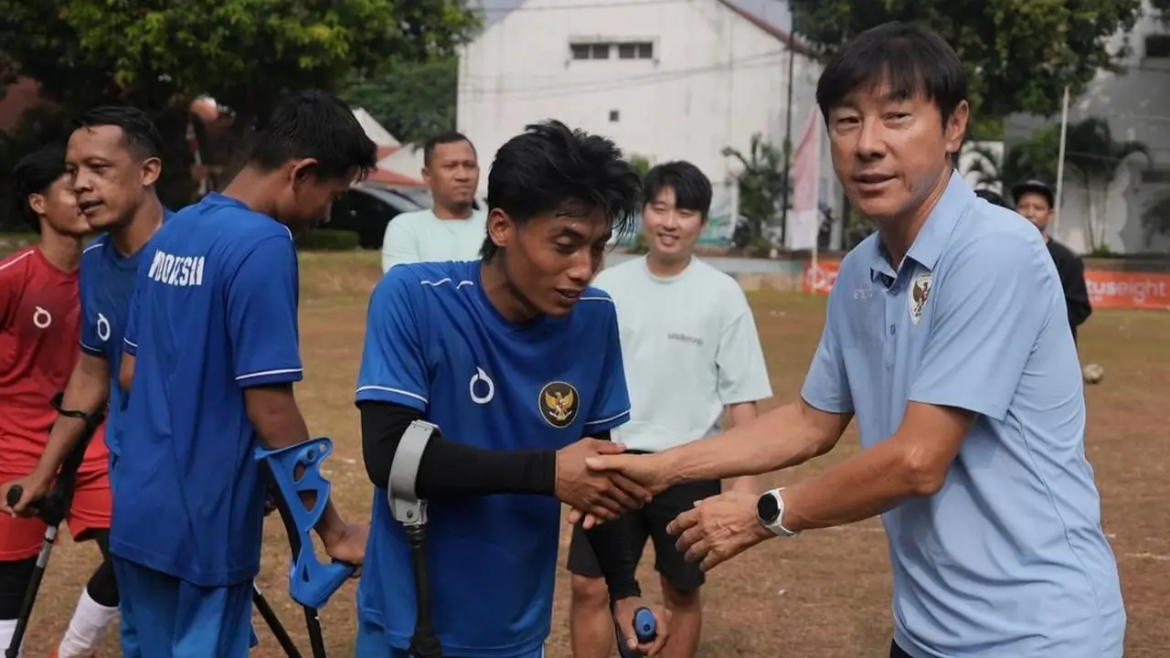 Shin Tae-yong - Timnas Amputasi Indonesia
