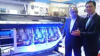 Pikat Industri Percetakan, HP Boyong 2 Printer 'Jumbo' Terbaru