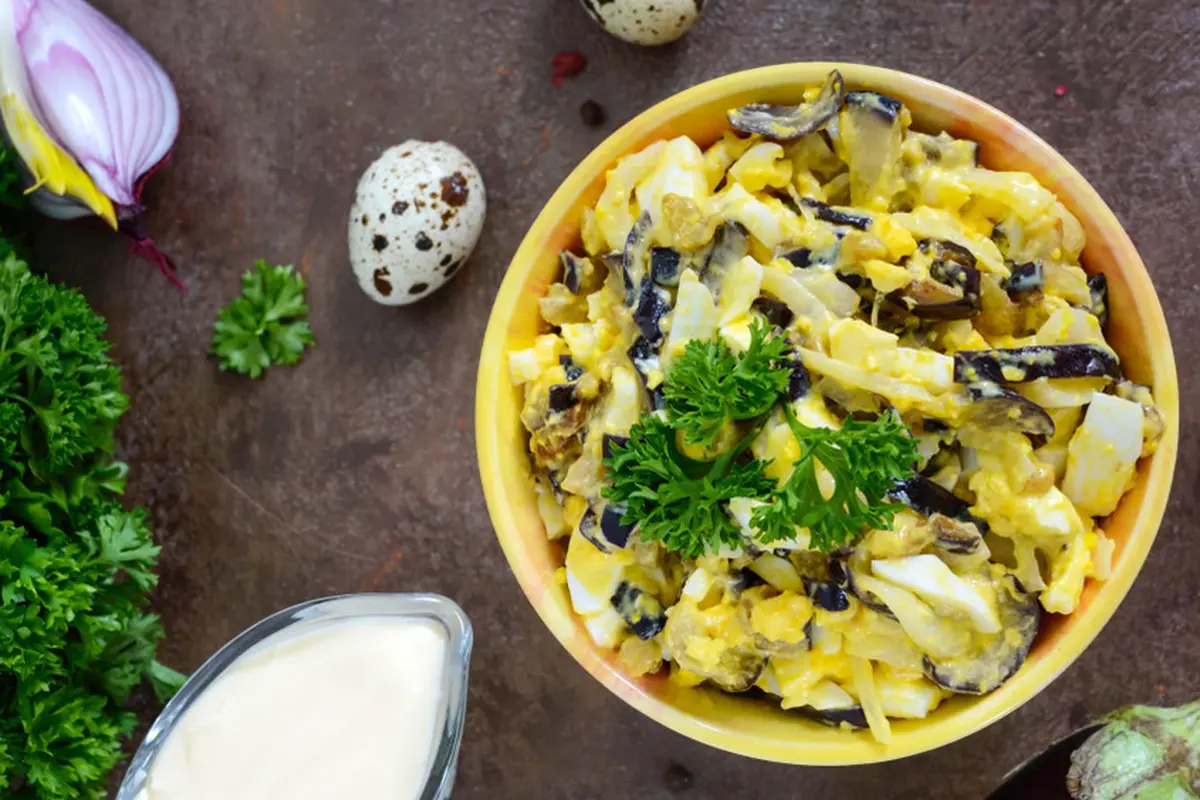telur terong salad tumis