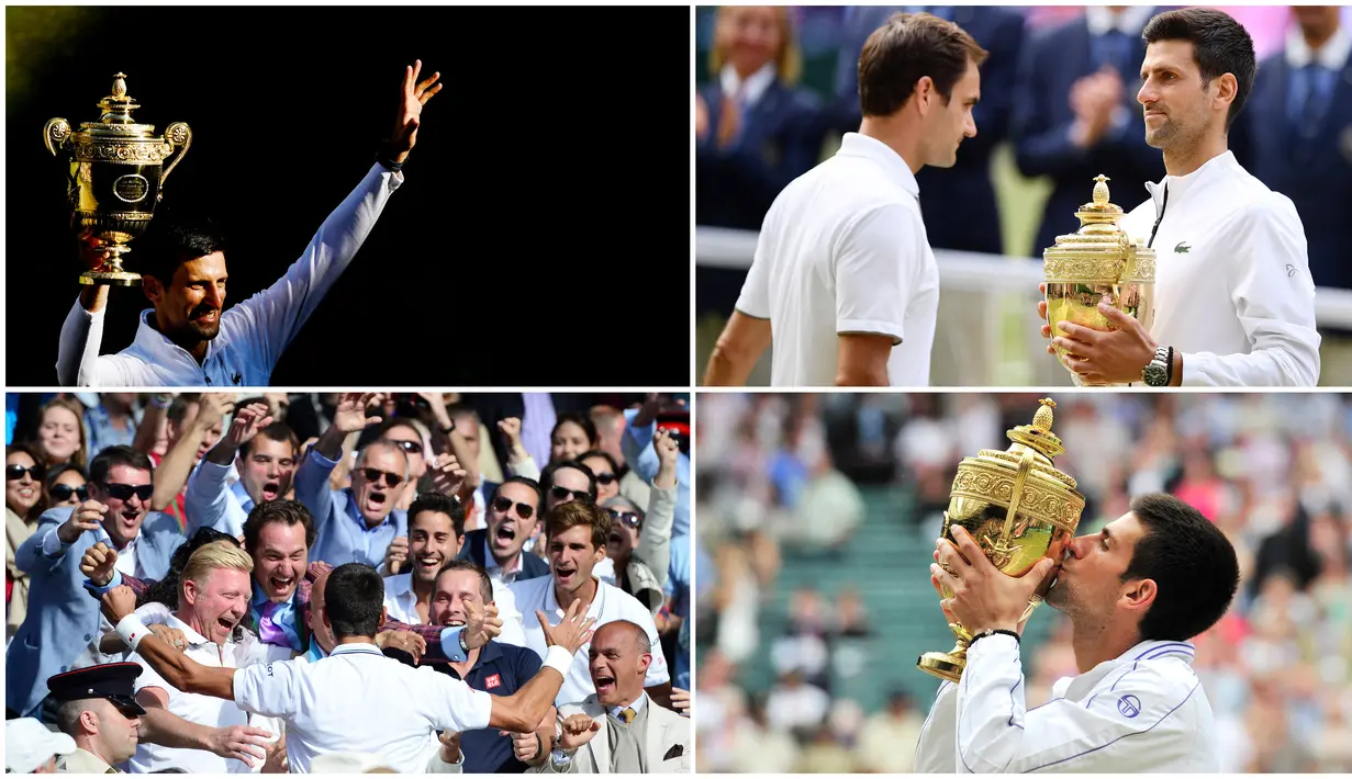 Novak Djokovic keluar sebagai jawara Wimbledon tahun 2022. Petenis asal Serbia itu total telah membawa pulang gelar ketujuh tunggal putra Wimbledon sepanjang kariernya.