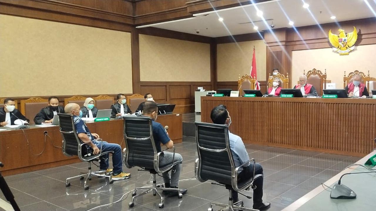 Sidang suap dan gratifikasi penanganan perkara di Mahkamah Agung dengan terdakwa Eks Sekretaris MA Nurhadi dan menantunya, Rezky Herbiono