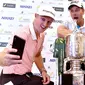 Justin Rose, Henrik Stenson, dan Matt Kuchar bersaing si SMBC Singapore Open 2020. (Dok Lagardere Sports)