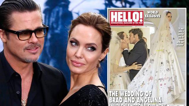 angelina jolie brad pitt jual foto