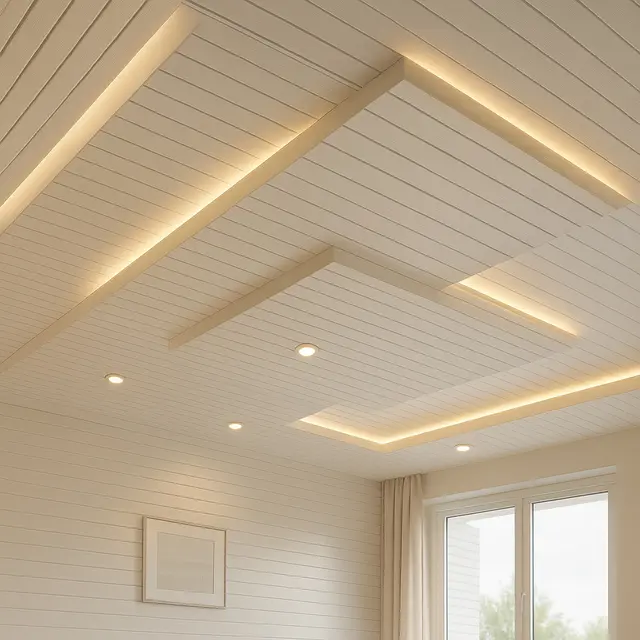 Pilihan Model  Plafon PVC (Image by ChatGPT)