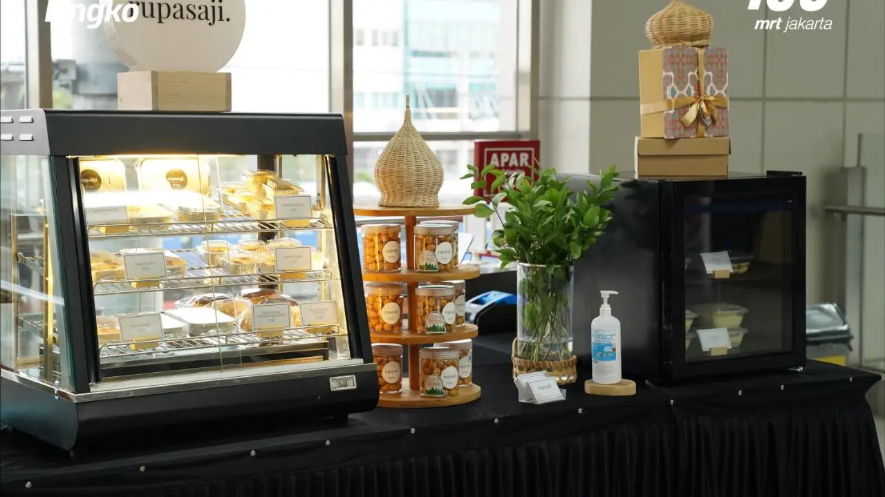 Bazar Ramadhan dari MRT Jakarta