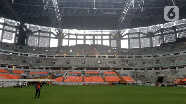 FOTO: Perkembangan Pembangunan Jakarta International Stadium