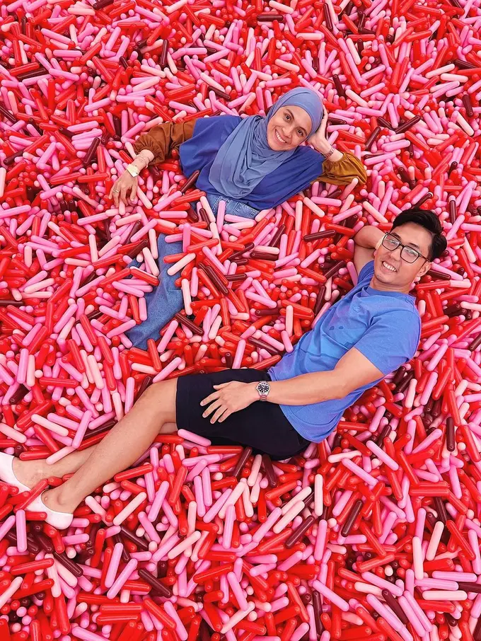 Nycta Gina liburan bersama keluarga (Instagram/missnyctagina)