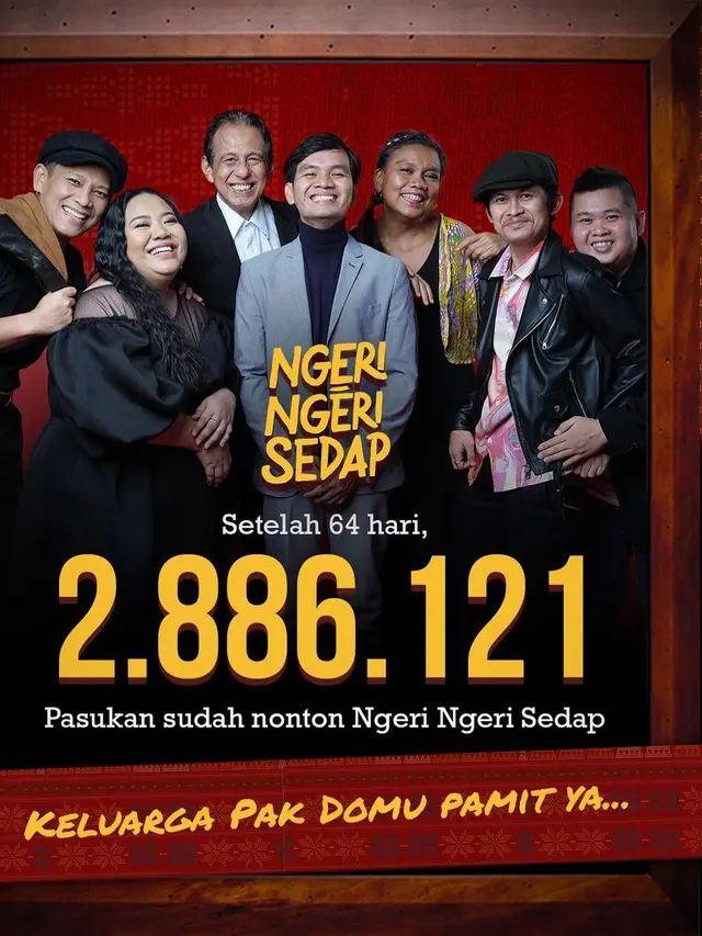 Film Ngeri-ngeri Sedap. (Foto: Dok. Instagram @bene_dion)