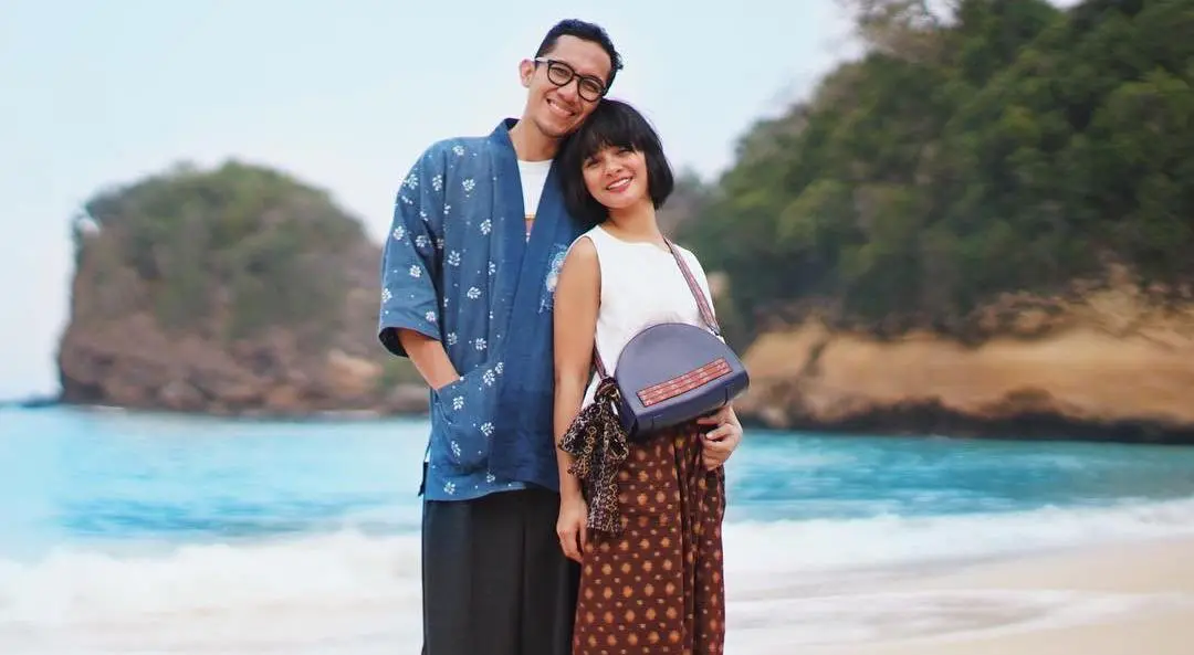Andien dan suaminya, Ippe