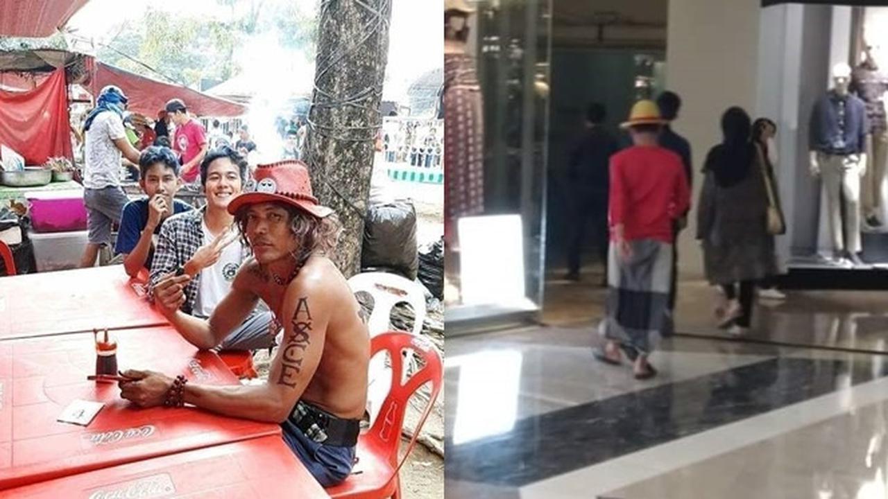 6 Potret Orang Pakai Kostum Anime One Piece di Tempat Umum Ini Kocak